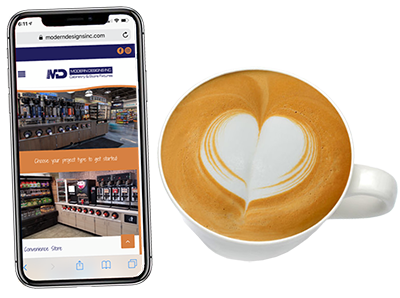 Mobile Website and Coffee
